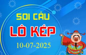 Soi cầu lô kép, lô sát kép 3 miền hôm nay ngày 10-07-2025